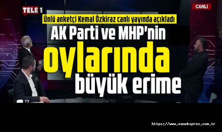 Bütün Anketlerde: CHP Ve İYİ Parti 4 Puan Önde, HDP İstikrarlı