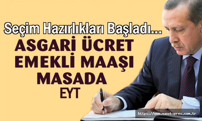Cumhurbaşkanı Erdoğan'a sunum yapıldı! Seçim startı verildi