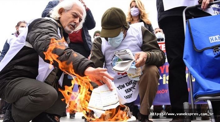 Emekliler 5 koldan Ankara'ya yürüyecek