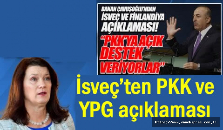 İsveç’ten PKK ve YPG açıklaması