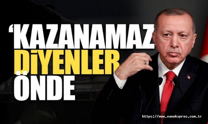 ‘Bu pazar seçim olsa Erdoğan kazanamaz’ diyenler bir adım önde