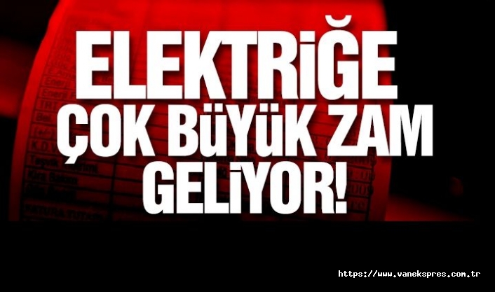Elektrik Zammı Az Geldi Yeni Zam Yolda...
