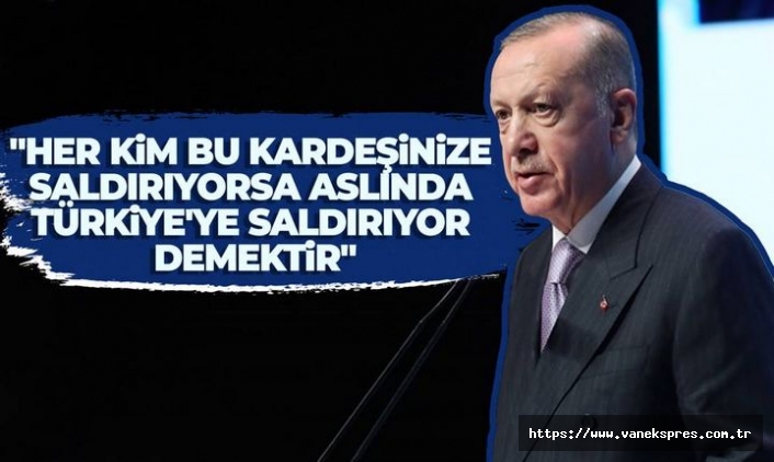 Erdoğan: Bana saldırmak Türkiye’ye saldırmaktır
