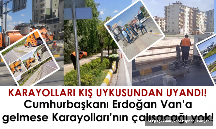 Erdoğan'ın Gelişi Karayolu Çalışanlarının Uykusunu Kaçırttı