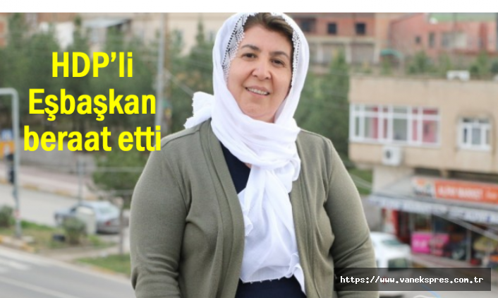 HDP’li Eşbaşkan beraat etti