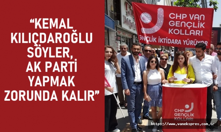 CHP’li Kaplan: Kılıçdaroğlu konuşur, AK Parti yapmak zorunda kalır!