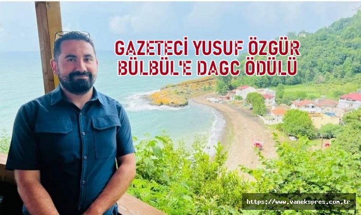 Gazeteci Bülbül'e Bir Ödül de DAGC'DEN