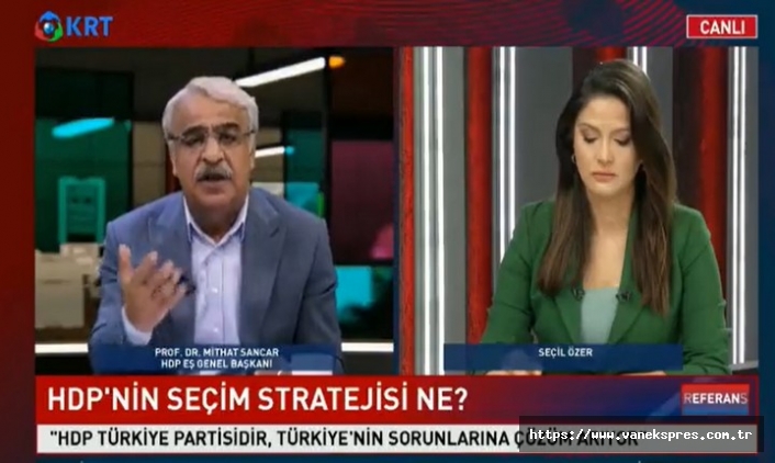 HDP Eş Genel Başkanı Sancar’dan kritik PKK açıklaması